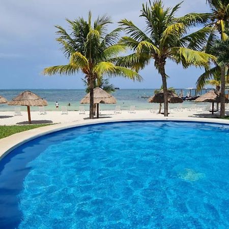Oceanfront Condo At Unique Location Cancún Exteriér fotografie