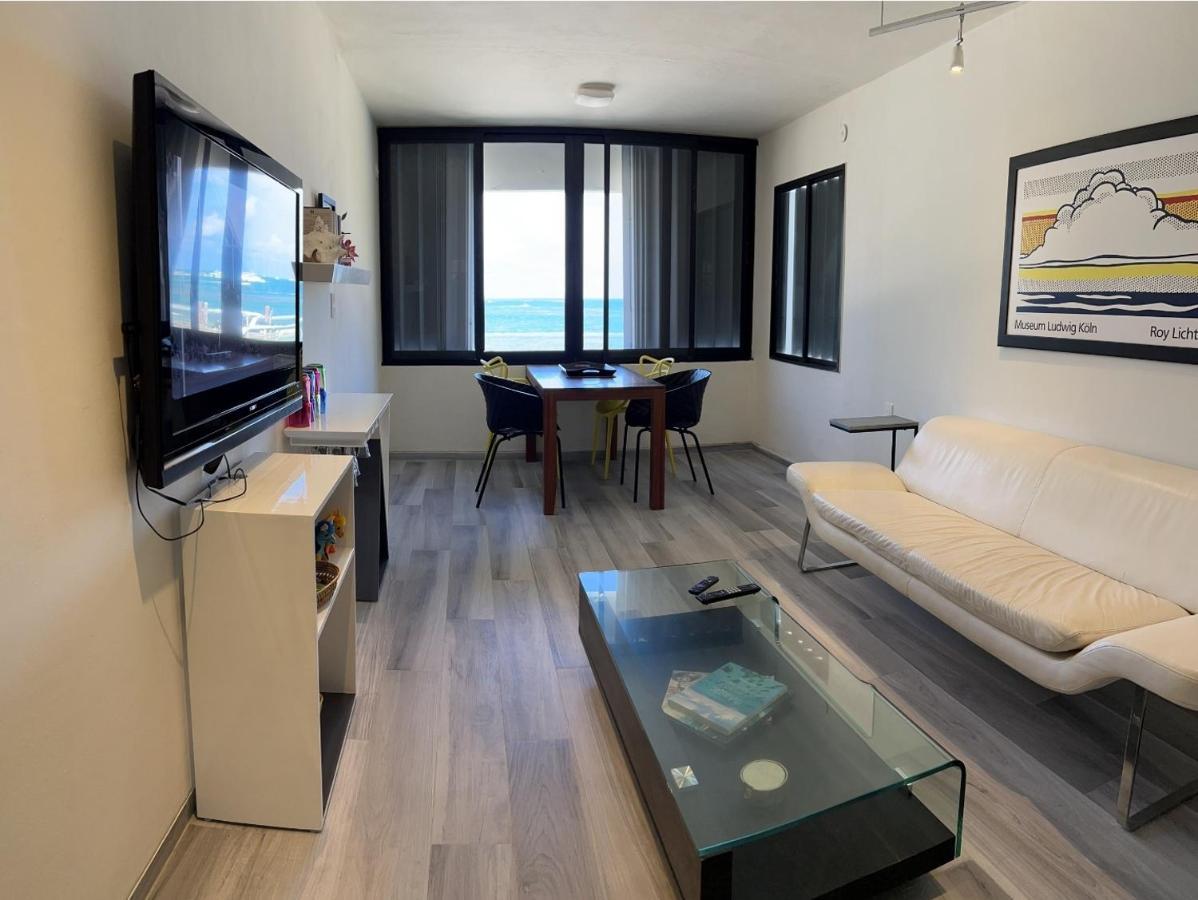 Oceanfront Condo At Unique Location Cancún Exteriér fotografie